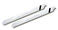CARBON MAIN ROTOR BLADES, 680 mm FAI